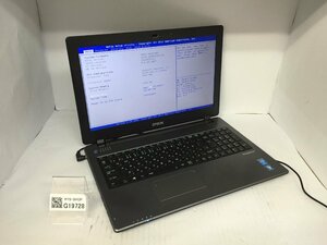 ジャンク/ EPSON Endeavor NJ3900E Intel Core i3-4000M メモリ4.1GB HDD250.05GB 【G19728】