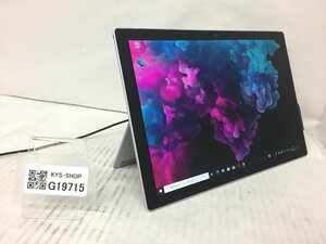 ジャンク/1円/Microsoft Surface Pro5 Model 1796/Core i5 7300U 2.60GHz/128GB/4GB/12.3インチ/Windows10 Pro/高速SSD/高解像度/AC欠品