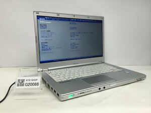 ジャンク/ Panasonic CF-LX6RDHVS Intel Core i5-7300U メモリ4.1GB HDD320.07GB 【G20088】