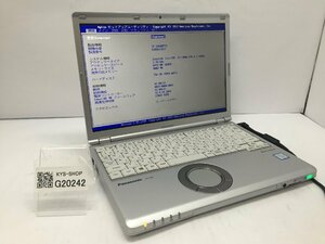 ジャンク/ Panasonic CF-SZ6RDYVS Intel Core i5-7300U メモリ8.19GB SSD256.06GB 【G20242】