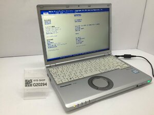 ジャンク/ Panasonic CF-SZ6RDYVS Intel Core i5-7300U メモリ8.19GB ストレージ無し 【G20294】