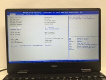 ジャンク/ NEC PC-VKT13HZG4 Intel Core i5-8200Y メモリ8.19GB ストレージ無し 【G20330】_画像5