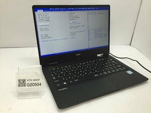 ジャンク/ NEC PC-VKA10HGG6QD3 Intel Core m3-7Y30 メモリ4.1GB SSD128.03GB 【G20504】