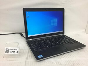 ジャンク/Dell Latitude E6230/Core i5 3340M 2.70GHz/320GB/4GB/12.5インチ/Windows10 Home/第3世代/AC欠品