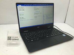 ジャンク/ NEC PC-VKT12HGX6UD1 Intel Core i5-7Y54 メモリ4.1GB SSD128.03GB 【G20642】