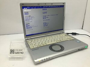 ジャンク/ Panasonic CF-SZ6RDYVS Intel Core i5-7300U メモリ8.19GB SSD256.06GB 【G20743】