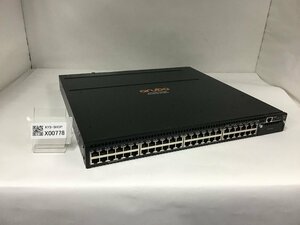 初期化済み HPE Aruba Networking 3810 シリーズスイッチ JL072A 3810M-48G-1-slot Switch 搭載Firm revision KB.16.10.0011