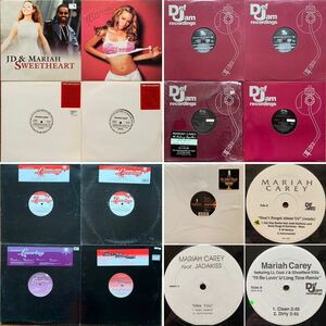 【大人気アーティスト】Mariah Carey レコード 16枚セット (Cam'ron、Jadakiss、LL Cool J、Ghostface Killa、Da Brat、Jay-Z、Styles P)