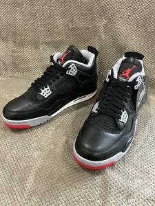 NIKE AIR JORDAN 4RETRO ナイキ エアジョーダン 4 リイマジンド ブラック/レッド(FV5029-006)27cm