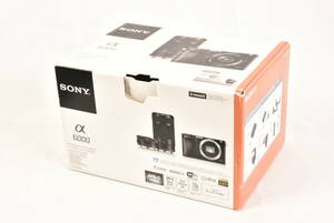 SONY α6000 アルファ6000 空箱 送料無料 EF-TN-YO1423