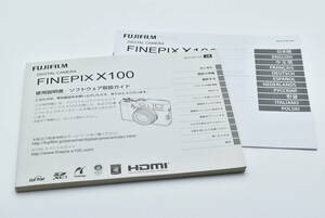 FUJIFILM FINEPIX X100 use instructions free shipping EF-TN-YO1455