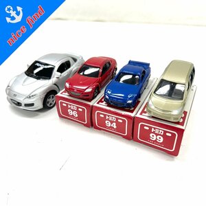 ◆ミニカーまとめ売り4点セット◆94/96/99 マツダ RX-8 トヨタ エスティマ ドライブタウン プルバックミニカー TOMY トミカ 箱付含む