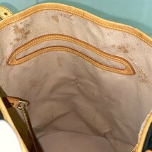 ◆ルイ ヴィトン LOUIS VUITTON◆モノグラム バケットGM M42236 ショルダーバッグ トートバッグ 茶色 PVC レザー ポーチ付 ※内側に劣化_画像7