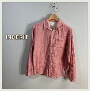 ■INHERIT インヘリット■ジョイントワークス 2way 長袖シャツ サイズ:42☆BH-267