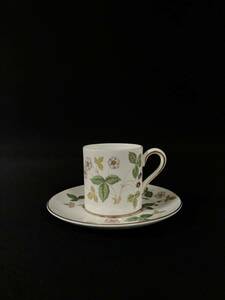 ウエッジウッド ワイルドストロベリー デミタス カップソーサー WEDGWOOD WILD STRAWBERRY R4406