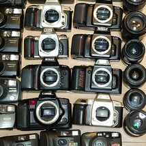 大２）１円スタート　ジャンクカメラ大量まとめ売り　セット コンパクト 一眼レフ 光学 フィルムカメラ Canon MINOLTA OLYMPUS　Nikon_画像7