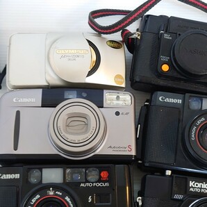 み4）１円〜 ジャンクカメラまとめ売り 光学 大量セット PENTAX Canon MINOLTA OLYMPUS コンパクトカメラ フィルムの画像7