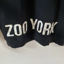M3 Zoo York ジップパーカー　フルデザインロゴ　ゆったりXLレディース_画像9