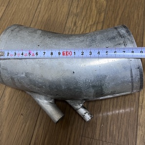 100φ ターボ インテーク アルミ パイプ turbine intake pipe 1J 2J SR 10cm Trust HKS Garrett 中古 東京 目黒の画像4