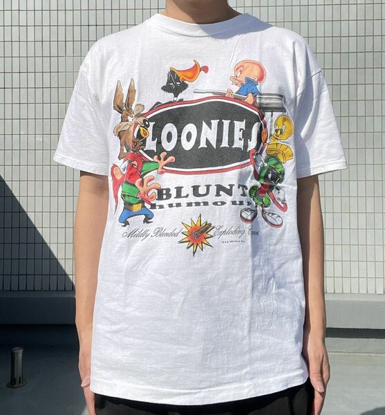 90s USA製LOONIES BLUNT TシャツXL VINTAGE