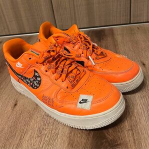 エアフォース1 オレンジ　AIR FORCE 1 07 PRM JDI エアフォースプレミアムジャストドゥイット　28cm