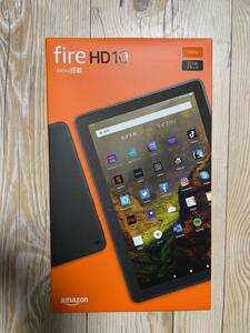 中古　Fire HD 10 タブレット　32GB/3GB　第11世代　ブラック黒　サードパーティ製ケースセット