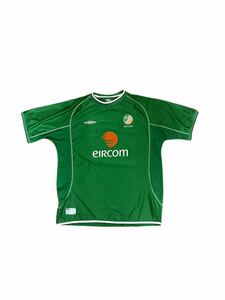 00s umbro EIRCOM アイルランド代表 ゲームシャツ XXL