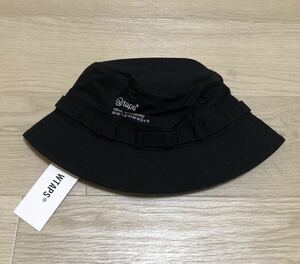 未使用品 WTAPS / ダブルタップス 23SS JUNGLE 02 / HAT / NYCO. RIPSTOP. DOT SIGHT BLACK サイズ03/L ジャングル ハット ブラック