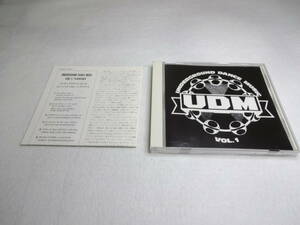 オムニバス / アンダーグラウンド・ダンス・ミュージック VOL.1 UDM CD