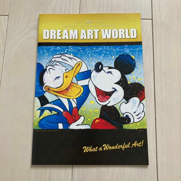 カタログ Disney ディズニー ART VIVANT オフィシャルアート