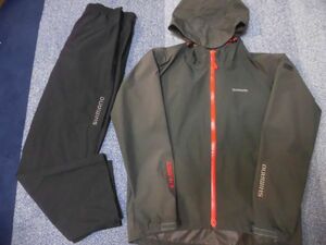  regular price approximately 34,100 jpy Shimano Gore-Tex Basic rainsuit RA-017P L size 