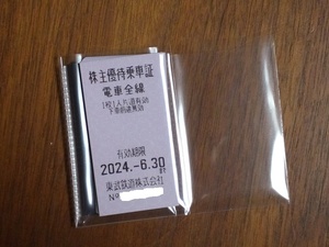 ★☆東武鉄道 株主優待乗車証 きっぷタイプ10枚 未使用(B)☆★優待券 乗車券 クーポン チケット 割引チケット 割引切符