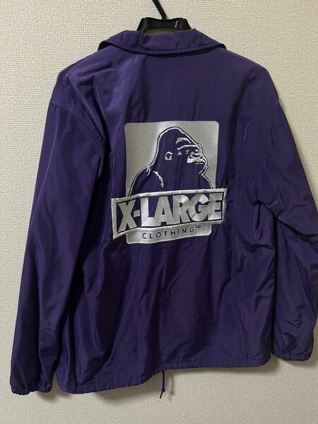 XLARGE ロゴ コーチジャケット