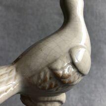 鳩 鳥 オブジェ 置物 白磁 陶器 やきもの アンティーク ビンテージ 古道具 インテリア 動物_画像5