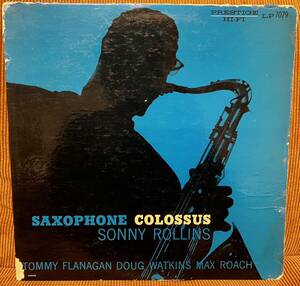 1957年 USオリジ Sonny Rollins Saxophone Colossus Mono ソニーロリンズ LP レコード盤