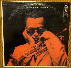 1957年 US Promo盤 Miles Davis Round About Midnight MONO マイルスデイビス John Coltrane Red Garland