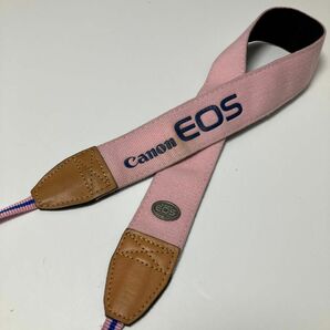 Canon キヤノン EOS ストラップ　ピンク