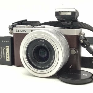 カメラ Panasonic Lumix DMC-GM1S / G VARIO 12-32mm F3.5-5.6 ミラーレス一眼レフ セット品 現状品 [1561HJ]