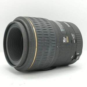 カメラ Sigma 105mm f2.8 macro キヤノンEF 一眼レフ レンズ ジャンク品 [7563KC]