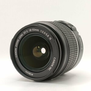 カメラ Canon ZOOM LENS EF-S 18-55mm f3.5-5.6 一眼レフ レンズ 現状品 [7548KC]