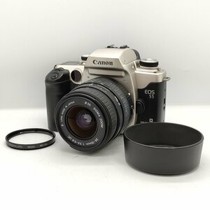 カメラ Canon EOS 55 / Sigma 24-70mm f/3.5-5.6 UC 一眼レフ セット品 現状品 [7566KC]