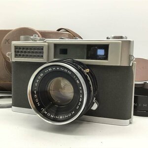 カメラ Konica S HEXANON 1:2 f=48mm KONISHIROKU レンジファインダー 本体 ジャンク品 [2193JC]