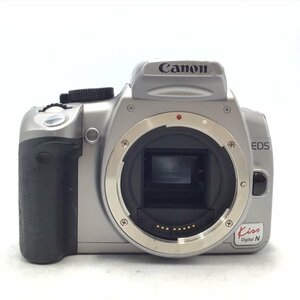 カメラ Canon EOS Kiss Digital N シルバー 一眼レフ ボディ 現状品 [8015KC]