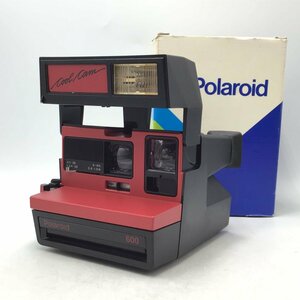 カメラ Polaroid 600 Cool Cam レッド ポラロイド 本体 ジャンク品 [8066KC]