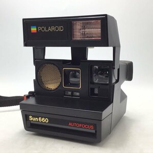 カメラ Polaroid Sun660 Auto foucus ポラロイド 本体 ジャンク品 [8068KC]