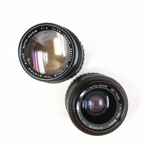 Olympus OMマウント 35-70mm f4 / 75-150mm f4 MFレンズ 2点セット まとめ ●ジャンク品 [9021VMC]