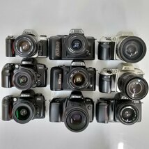 Nikon F80 , F70 , F60 , F-601 , F-401s 他 一眼レフ 9点セット まとめ ●ジャンク品 [8609TMC]_画像1