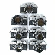 Minolta SRT 101 , XD + レンズ 1.4/58 , 1.7/55 , 3.5/135 他 MF一眼レフ 7点セット まとめ ●ジャンク品 [8618TMC]_画像1