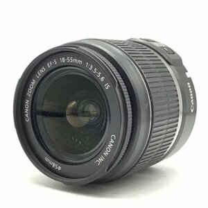 カメラ Canon EF-S 18-55mm f3.5-5.6 IS 一眼レフ セット品 ジャンク品 [8086KC]