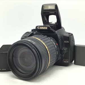 カメラ Canon EOS Kiss Digital X / Tamron AF18-200mm F3.5-6.3 A14 デジタル一眼レフ セット品 現状品 [1617HJ]